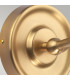 Provence 1 Light Indoor Dome Wall Light Aged Brass E27-2