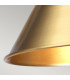 Provence 1 Light Indoor Dome Wall Light Aged Brass E27-5