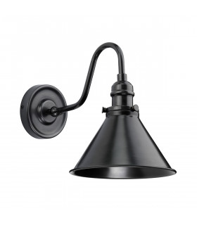 Provence 1 Light Indoor Dome Wall Light Old Bronze E27-1