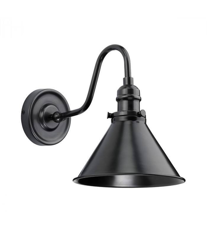 Provence 1 Light Indoor Dome Wall Light Old Bronze E27-1