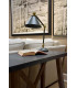 Provence Element 1 Light Table Lamp Grey Aged Brass E27-4