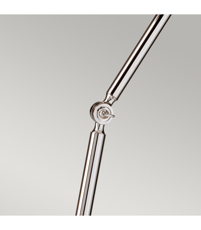 Provence 1 Light Floor Lamp Polished Nickel E27-3
