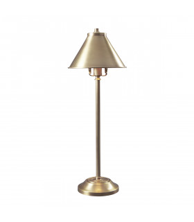 Provence 1 Light Table Lamp Antique Brass E14-1