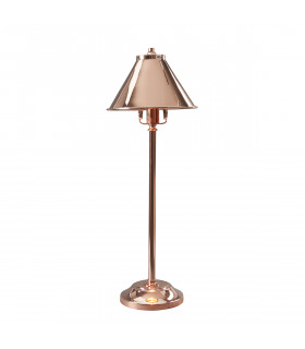 Provence 1 Light Table Lamp Polished Copper E14-1