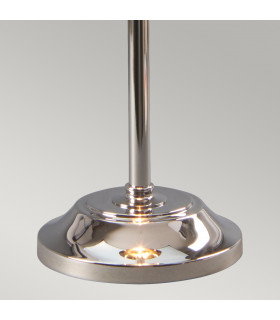 Provence 1 Light Table Lamp Polished Nickel E14-2