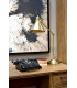 Provence 1 Light Table Lamp Aged Brass E27-3