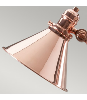 Provence 1 Light Table Lamp Polished Copper E27-2