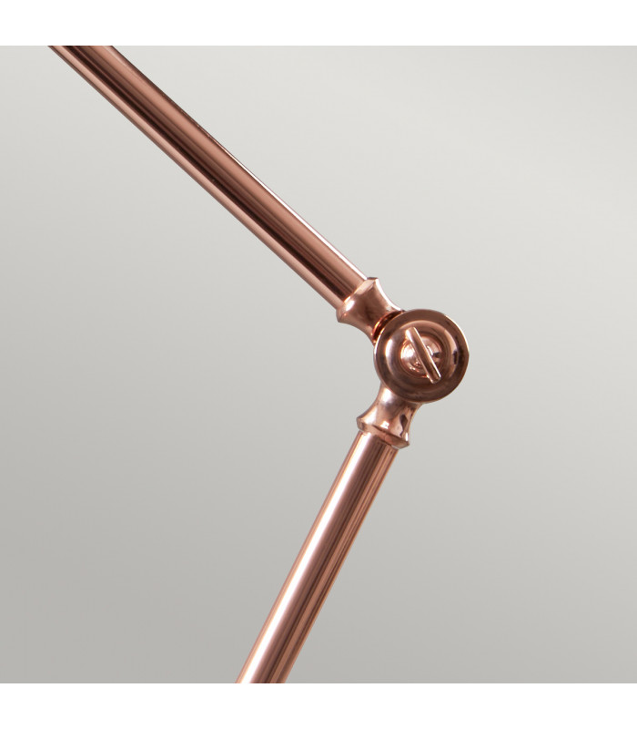 Provence 1 Light Table Lamp Polished Copper E27-3