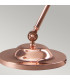 Provence 1 Light Table Lamp Polished Copper E27-4
