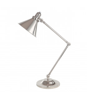Provence 1 Light Table Lamp Polished Nickel E27-1