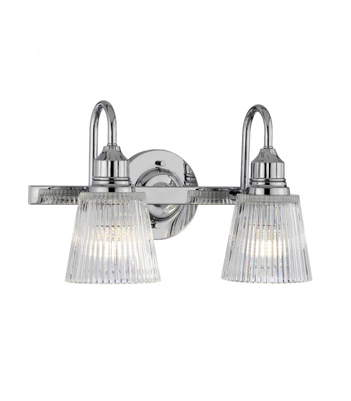 Addison 2 Light Wall Light Polished Chrome IP44-1