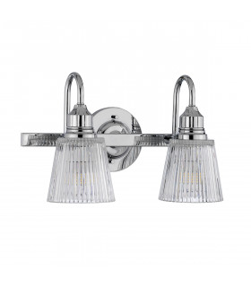Addison 2 Light Wall Light Polished Chrome IP44-2
