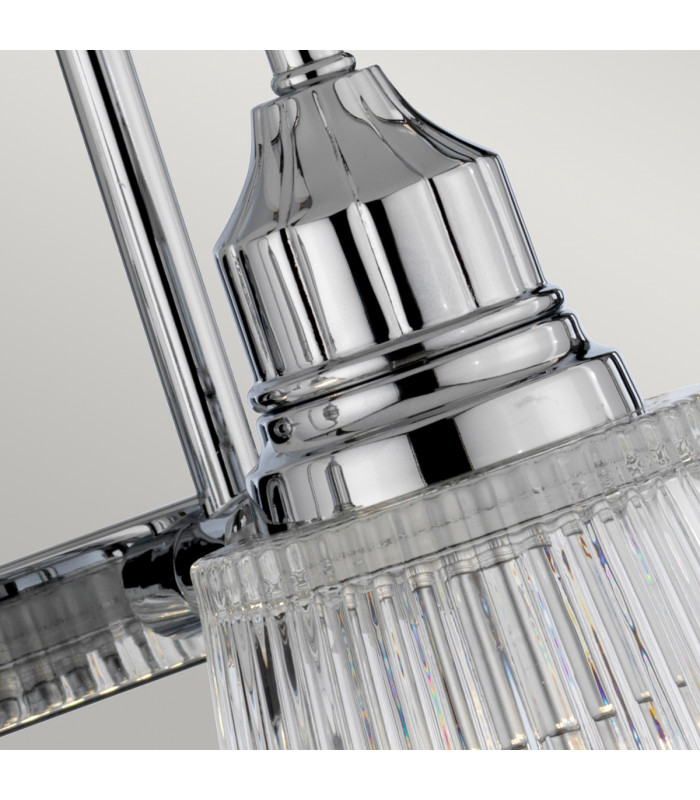 Addison 2 Light Wall Light Polished Chrome IP44-5
