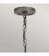 Feiss Angelo 6 Light Chandelier Weathered Oak-4