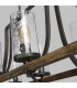 Feiss Angelo 8 Light Isle Chandelier Weathered Oak-3