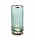 Arno Table Lamp Metalwork Polished Nickel Green Glass-1