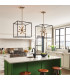 Lisa McDennon by Hinkley Aros 12 Light Pendant Black & Warm Brass-2