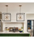 Lisa McDennon by Hinkley Aros 12 Light Pendant Black & Warm Brass-3