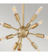 Lisa McDennon by Hinkley Aros 12 Light Pendant Black & Warm Brass-5
