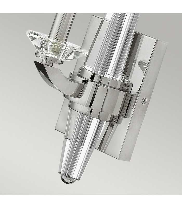 Hinkley Ascher 1 Light Wall Light Polished Nickel-4