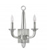 Hinkley Ascher 2 Light Wall Light Polished Nickel-1