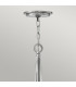 Hinkley Ascher 3 Light Pendant Polished Nickel-5