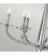 Hinkley Ascher 6 Light Chandelier Polished Nickel-3