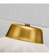 Bexley 1 Light Table Lamp White Brushed Brass-3