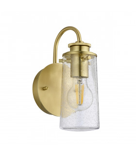 Kichler Braelyn 1 Light Wall Light Brushed Brass IP44-2