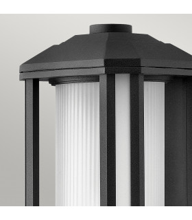 Hinkley Castelle Outdoor 1 Light Medium Wall Lantern Black IP44-2