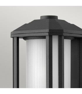 Hinkley Castelle Outdoor 1 Light Small Wall Lantern Black IP44-2