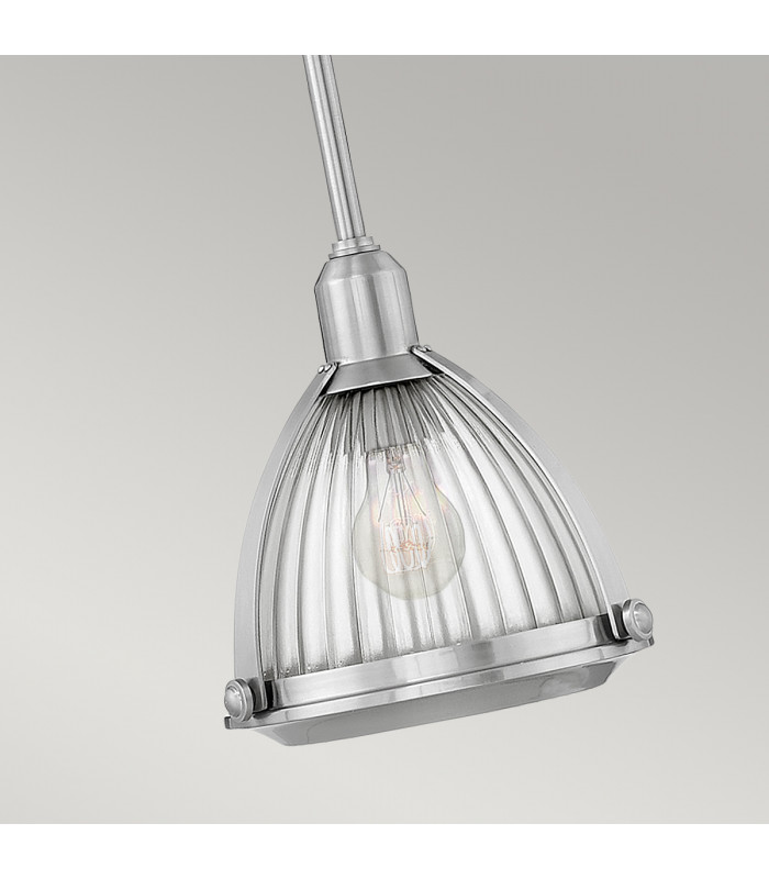 Hinkley Elroy 1 Light Pendant Brushed Nickel-3