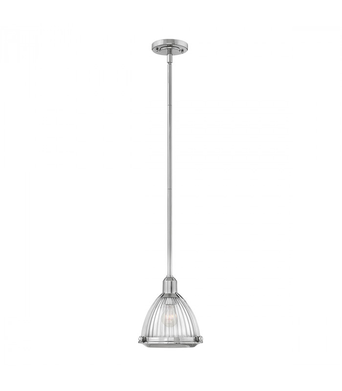 Hinkley Elroy 1 Light Pendant Polished Nickel-1