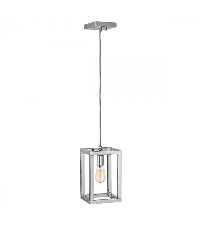 Hinkley Fredrick Ramond Ensemble 1 Light Pendant Polished Nickel-1