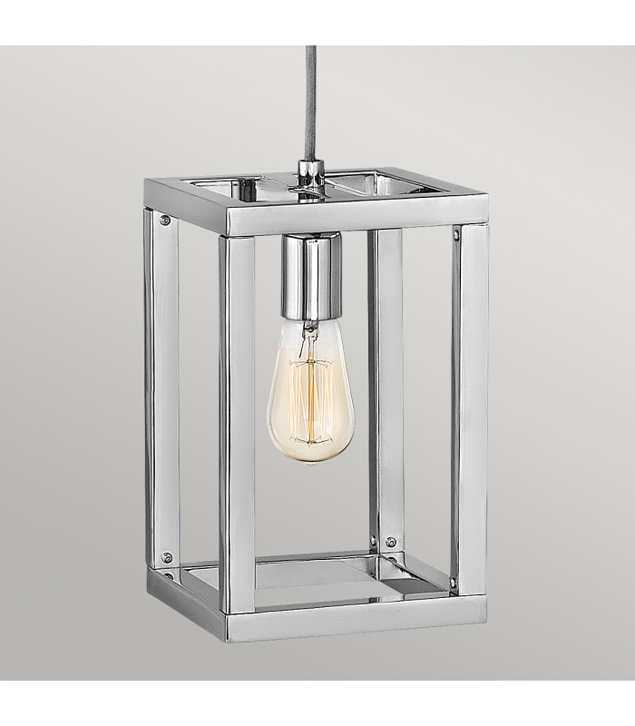 Hinkley Fredrick Ramond Ensemble 1 Light Pendant Polished Nickel-3