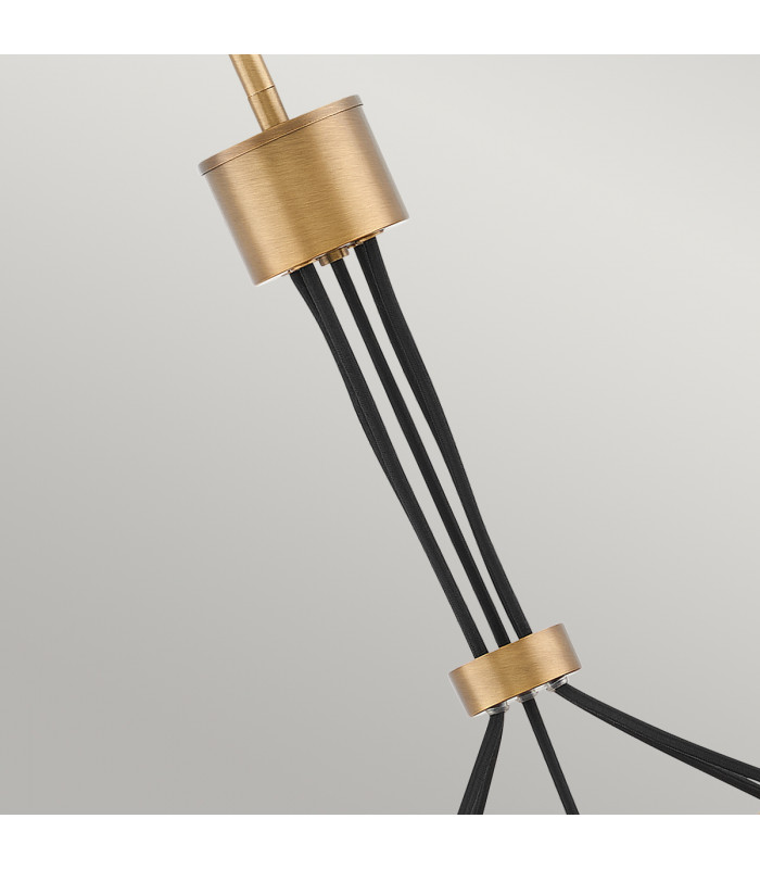 Hinkley Fredrick Ramond Ensemble 5 Light Pendant Brushed Bronze-3