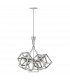 Hinkley Fredrick Ramond Ensemble 5 Light Pendant Polished Nickel-1