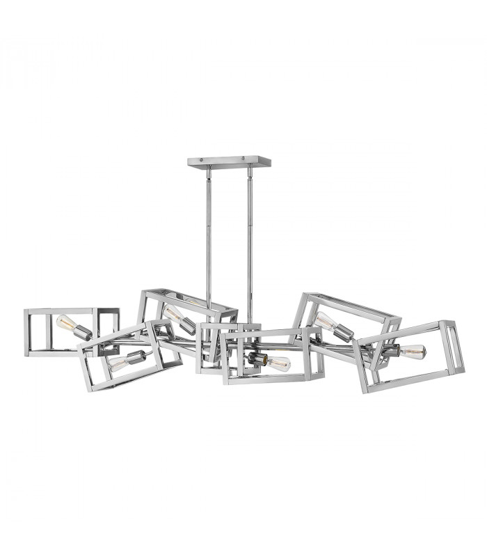 Hinkley Fredrick Ramond Ensemble 6 Light Pendant Polished Nickel-1