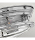 Hinkley Hadrian 2 Light Flush Mount Chrome with Glass IP44-3