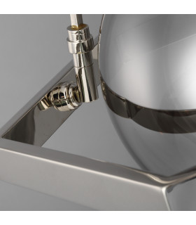 Feiss Harper 1 Light Pendant Polished Nickel-2