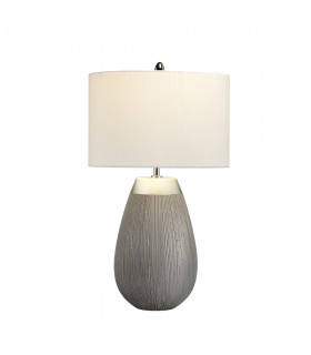 Harrow 1 Light Table Lamp Silver-2