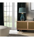 Havering 1 Light Table Lamp Azure-Turquoise with Aged Brass-4