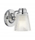 Hudson 1 Light Wall Light Polished Chrome IP44-1