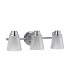 Hudson 3 Light Wall Light Polished Chrome IP44-2