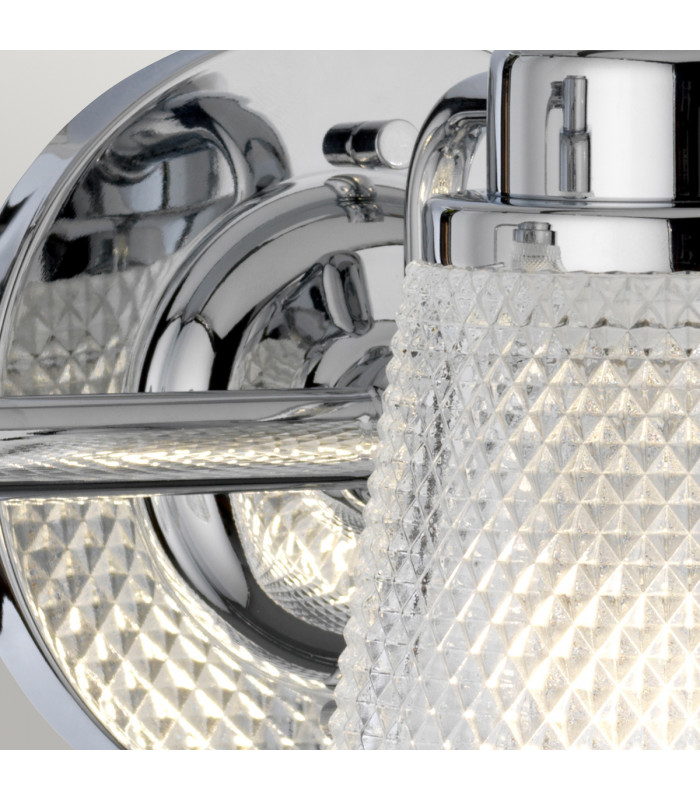 Hudson 3 Light Wall Light Polished Chrome IP44-4