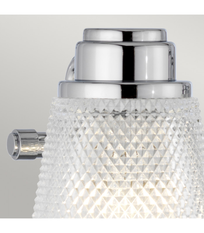 Hudson 4 Light Wall Light Polished Chrome IP44-3