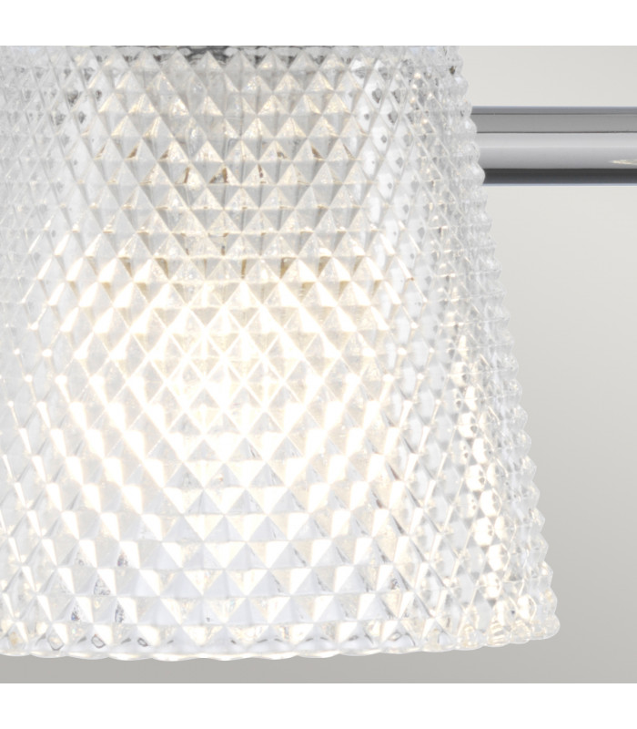 Hudson 4 Light Wall Light Polished Chrome IP44-5