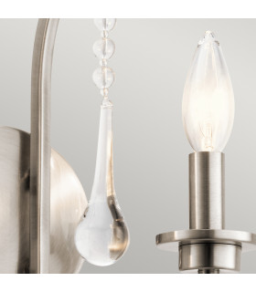 Kichler Karlee 2 Light Wall Light Classic Pewter-2
