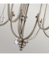 Kichler Karlee 5 Light Chandelier Classic Pewter-2