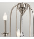 Kichler Karlee 5 Light Chandelier Classic Pewter-3